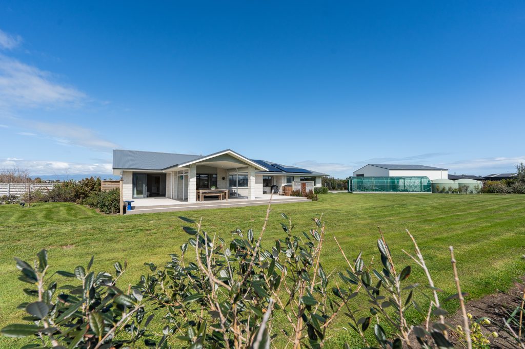 Single level home on a large section