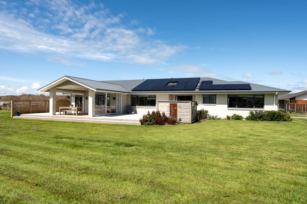 Exterior of a single level home on a large section